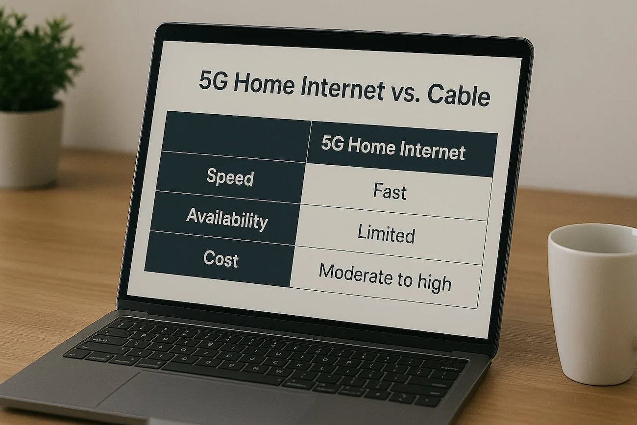 5G Home Internet vs Cable