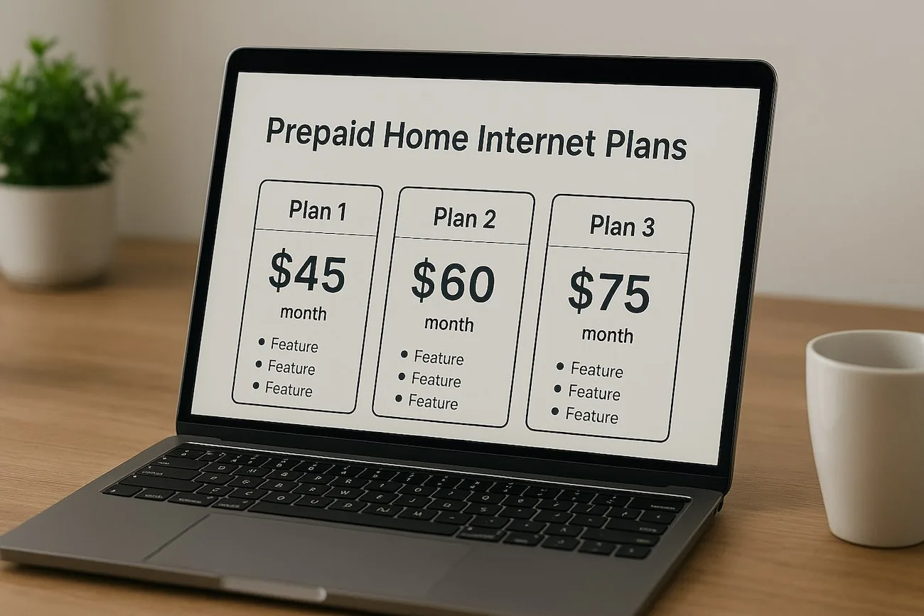Prepaid Home Internet Plans