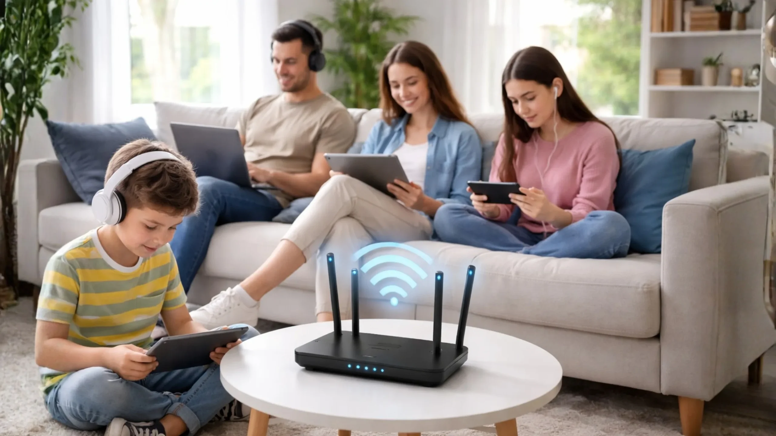 best internet speed for multiple devices household