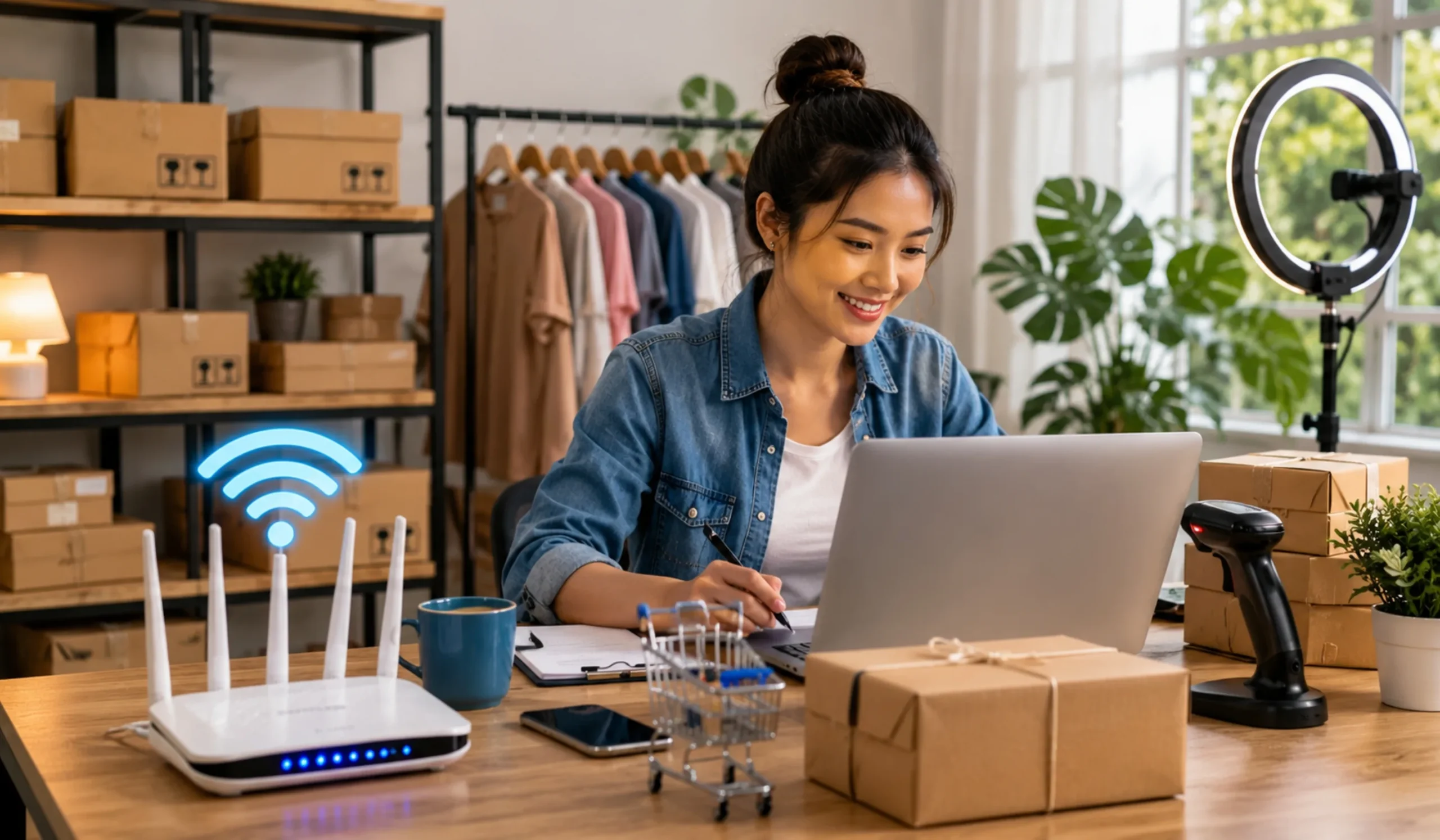Best Internet Plans for Home-Based E-Commerce Sellers (Micro-Business Tiers)