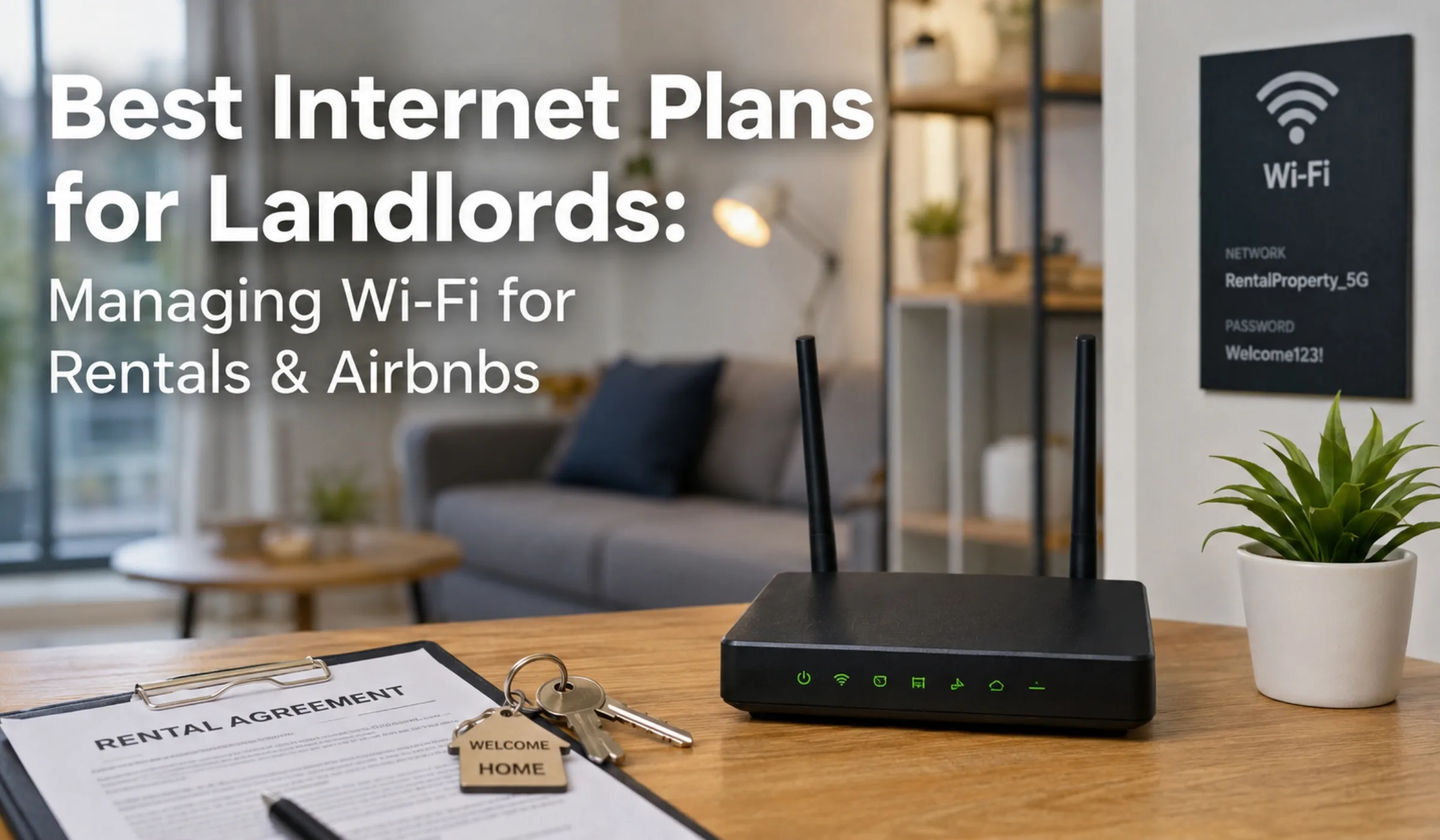 Best Internet Plans for Landlords Managing Wi-Fi for Rentals & Airbnbs