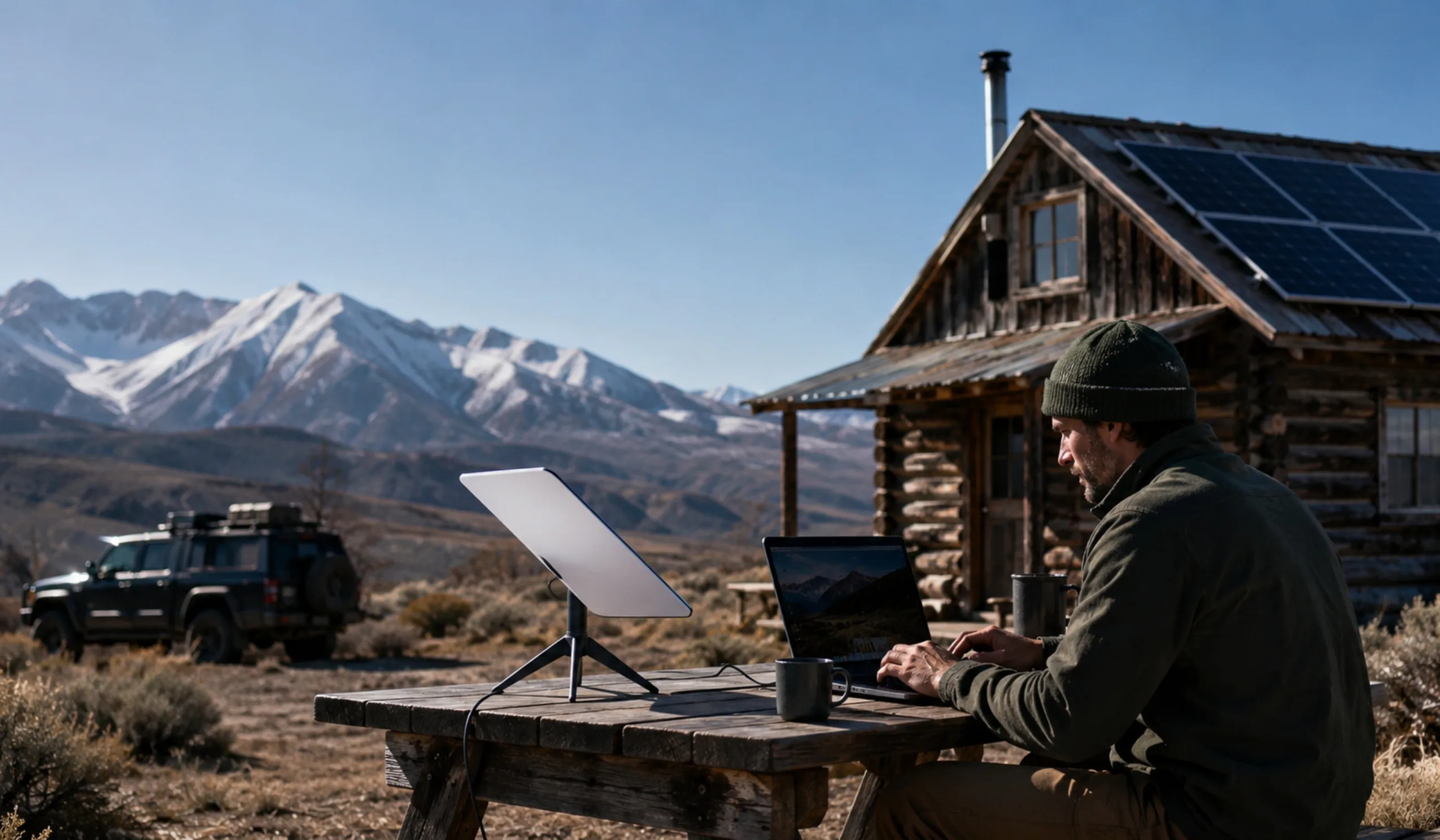 Cheapest Satellite Internet Plans for True Off-Grid Living (Starlink vs. Competitors)